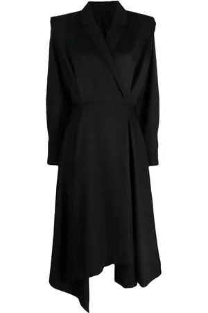 JUUN.J V-neck wool dress