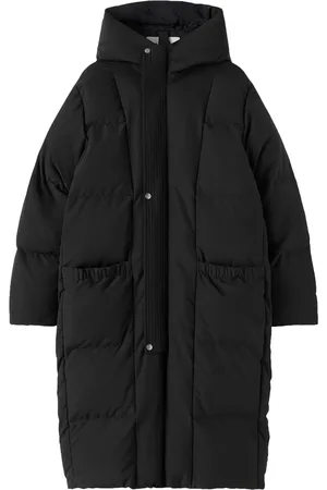 Jil Sander Long-sleeved hooded padded jacket