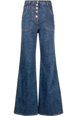 Etro Buttoned flared jeans