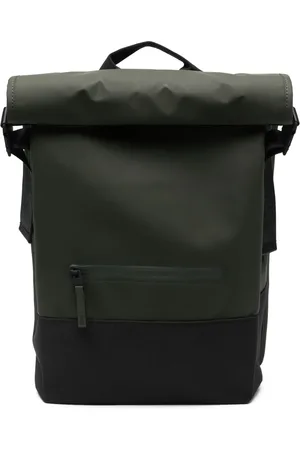Rains Trail Rolltop colour-block backpack