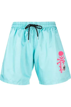 Philipp Plein Logo-print swim shorts
