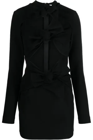 Msgm Knot-detail cut-out minidress