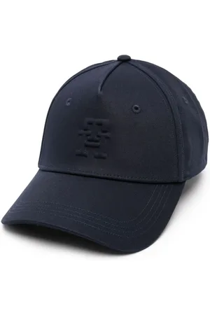 Tommy Hilfiger Iconic logo-embossed cotton cap