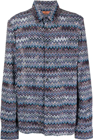 Missoni Zigzag-pattern long-sleeved shirt