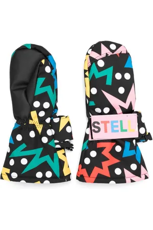 Stella McCartney Starburst-print padded gloves