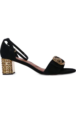 Kurt Geiger Mayfair Court crystal-embellished sandals