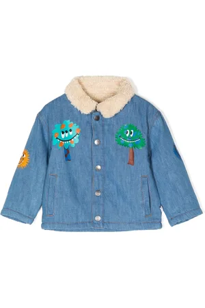 Stella McCartney Graphic-print denim jacket
