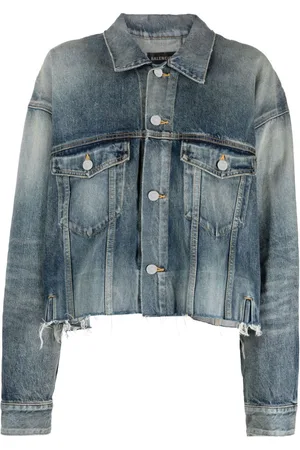 Balenciaga Deconstructed panelled denim jacket
