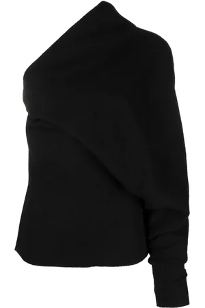Rick Owens One-sleeve virgin wool top