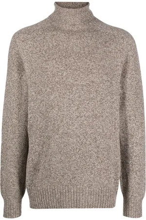 OFFICINE GENERALE Roll-neck long-sleeved jumper