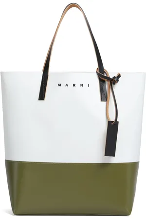 Marni Tribeca debossed-logo tote bag