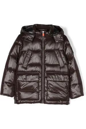 save the duck Water-repellent hooded puffer jacket