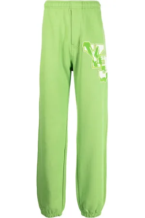 Y-3 GFX FT logo-patch cotton track pants