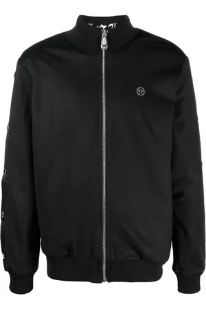 Philipp Plein Appliqué-detail bomber jacket
