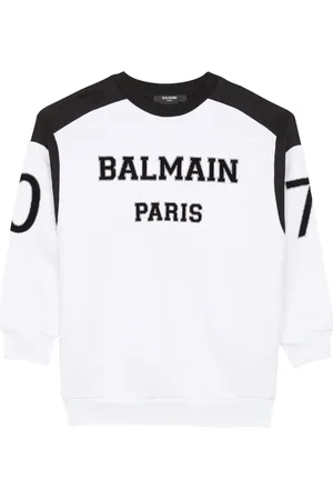 Balmain Logo-print long-sleeve top