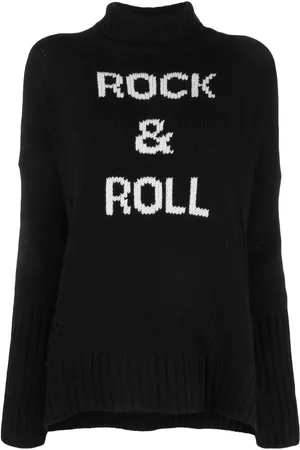 Zadig & Voltaire Intarsia-knit merino wool jumper