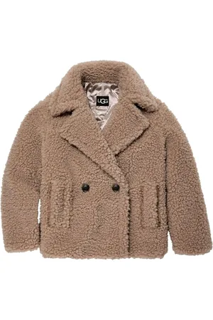 UGG Gertrude short teddy coat