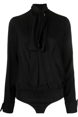 Sportmax Bow-detail body blouse