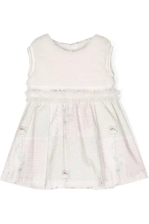 Lapin House Floral-print flared dress