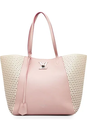 Louis Vuitton 2017 Pre-owned Monogram Vernis Neo Triangle Tote Bag - Pink