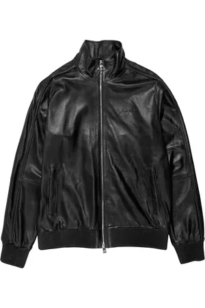 Purple Brand Zipped leather jacket