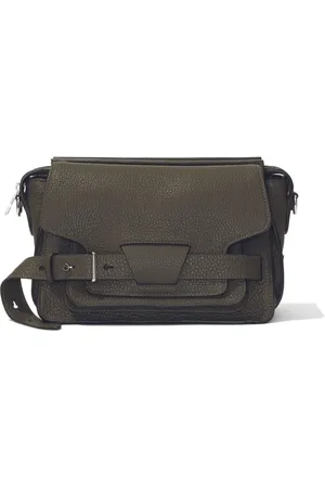 Proenza Schouler Beacon leather saddle bag