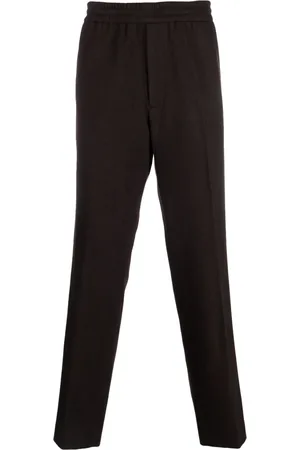 Etudes Romance flannel straight-leg trousers
