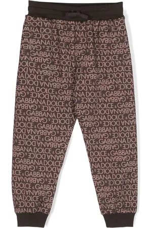 Dolce & Gabbana Logo-print cotton track pants