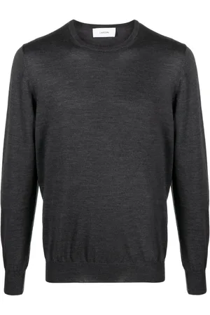 LARDINI Crew-neck wool jumper