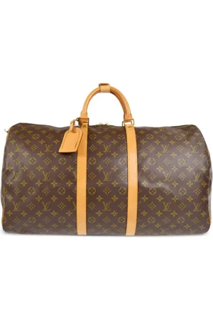 Louis Vuitton 1983 Pre-owned Keepall 60 Travel Bag - Brown