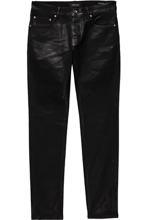Purple Brand P001 Leathered skinny jeans