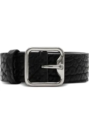 Burberry B-buckle leather belt