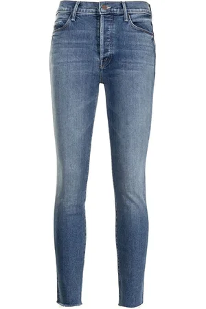 Mother The Stunner Ankle Fray jeans