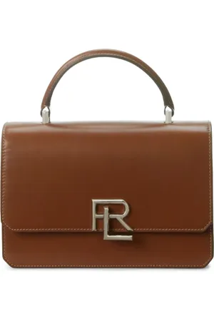 Ralph Lauren Logo-plaque leather crossbody bag