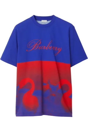 Burberry Swan-print jersey T-shirt