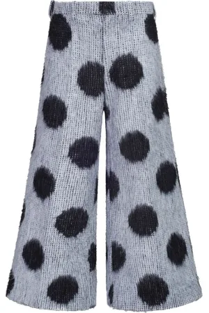 Marni Polka dot-print tailored trousers