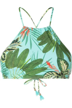 Lygia & Nanny Ilana floral-print bikini top