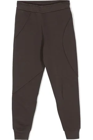 Emporio Armani Logo-embossed panelled track pants