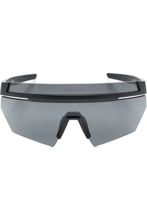 Prada Shield-frame tinted sunglasses