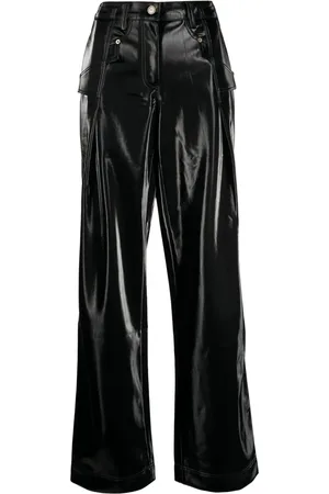 REJINA PYO Aaron faux-leather jeans