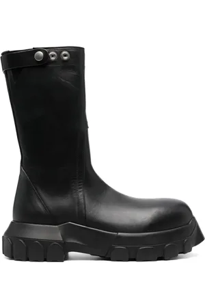 Rick Owens Calf-length leather boots