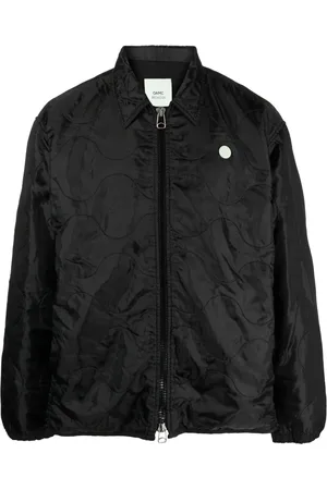 OAMC Logo-patch padded jacket