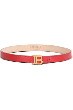 Supreme Repeat Red Leather Belt - Farfetch