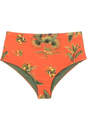 Lygia & Nanny Violeta botanical-print bikini bottoms