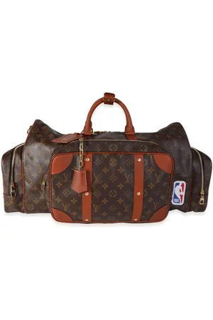 Louis Vuitton x NBA 2021 Pre-owned Keepall Trio-Pocket Two-Way Travel Bag - Brown