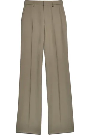 Ami Wide-leg virgin-wool trousers