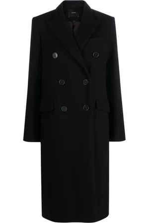 Joseph Double-breasted peak-lapels coat