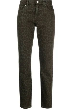 P.A.R.O.S.H. Cleo leopard-print trousers