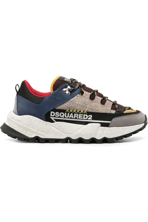 Dsquared2 Panelled leather sneakers