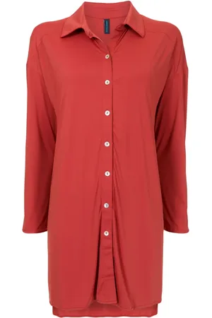 Lygia & Nanny Meline long-sleeve shirtdress